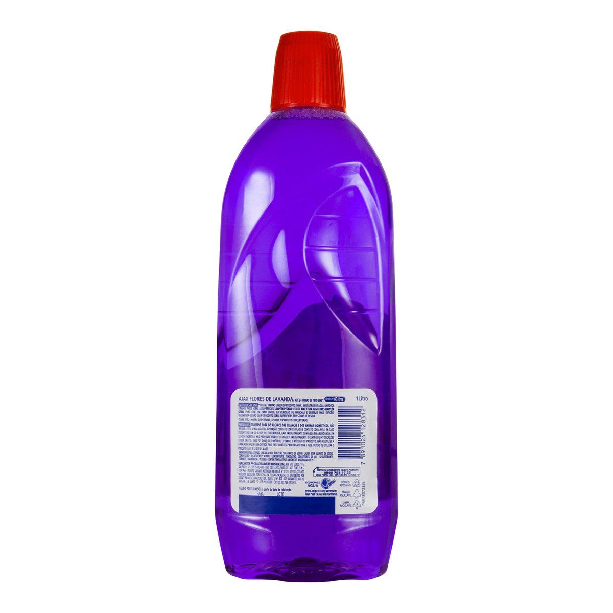 Encontraproduto.com.br - Limpador Perfumado Ajax Festa das Flores Detergente de Uso Geral Floresde Lavanda Frasco 1l