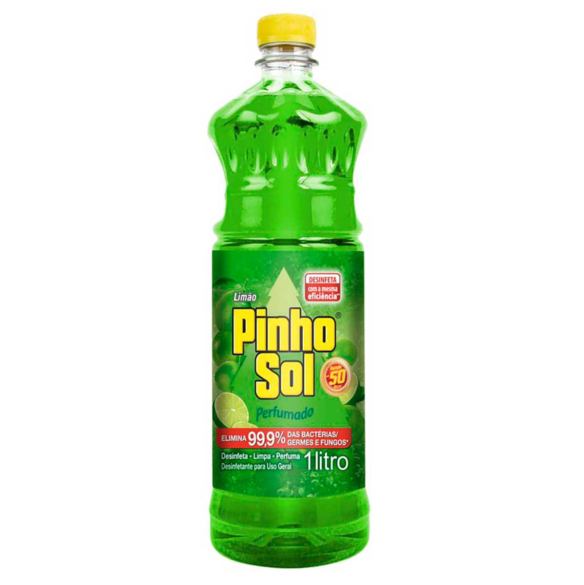 Encontraproduto.com.br - Desinfetante para Uso Geral Perfumado Limão Pinho Sol Frasco 1l