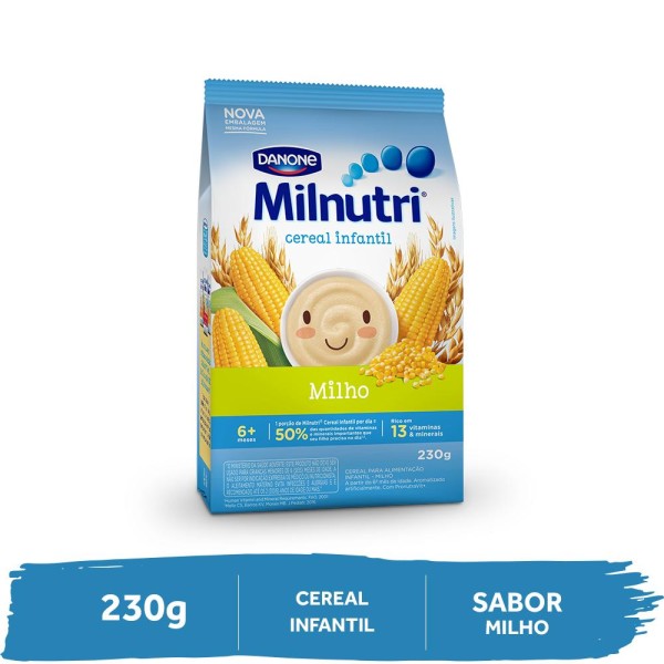 Encontraproduto.com.br - Cereal Infantil Milho Milnutri Pacote 230g
