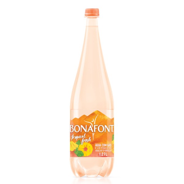 Encontraproduto.com.br - Água saborizada com gás Bonafont Tropical Fresh - 1270 ml