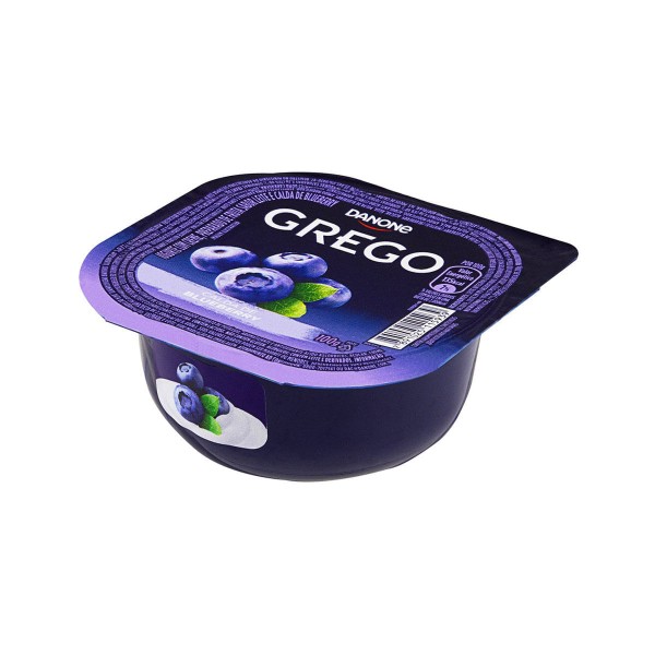 Encontraproduto.com.br - Iogurte Integral Grego Calda Blueberry Danone Pote 100g