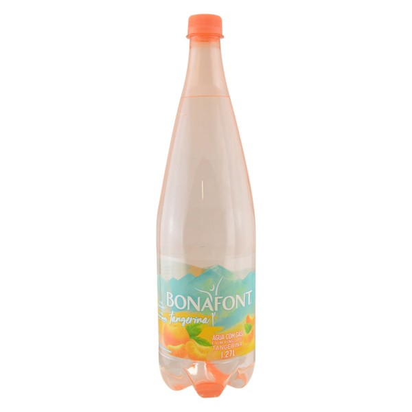 Encontraproduto.com.br - Agua Min Bonafont C Gas Tangerina 1,27l