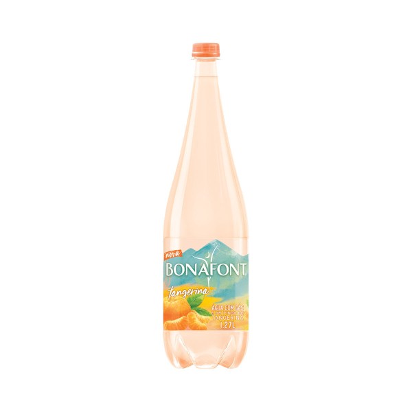 Encontraproduto.com.br - Agua Min Bonafont C Gas Tangerina 1,27l