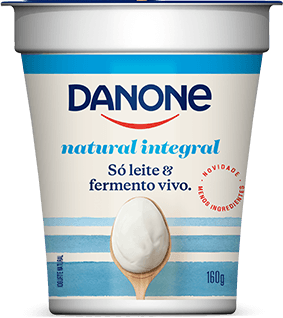 Encontraproduto.com.br - Iogurte Natural Danone Integral Copo com 160g