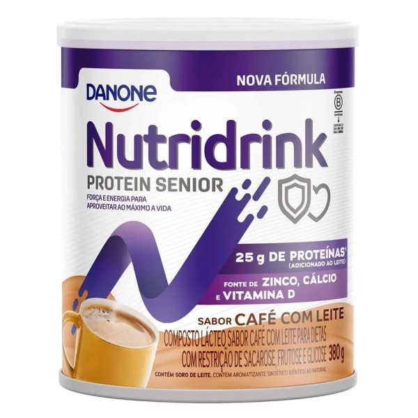 Encontraproduto.com.br - Suplemento Nutridrink Protein Senior Cafe Com Leite 380g