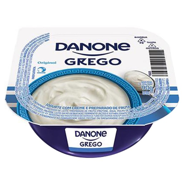 Encontraproduto.com.br - Iogurte Grego Danone Tradicional Unidade com 90g