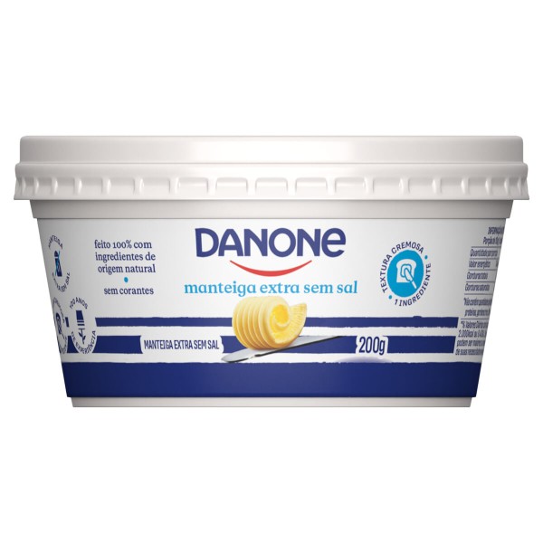 Encontraproduto.com.br - Manteiga Danone Extra s/ Sal Pote 200g