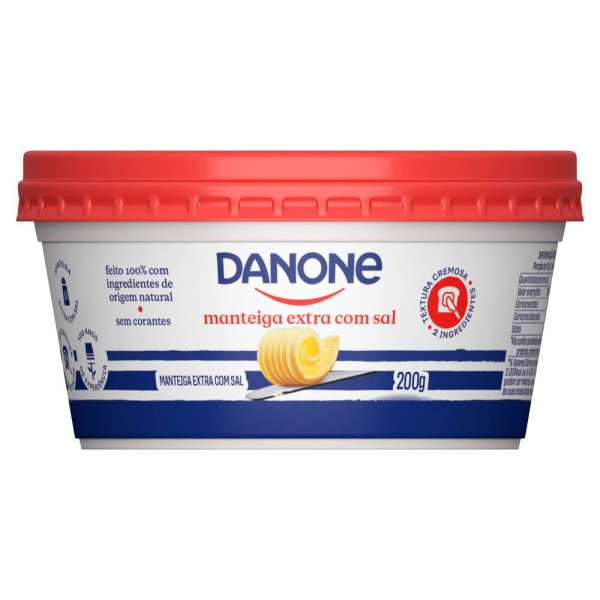 Encontraproduto.com.br - Manteiga Danone Pote Com Sal 200g