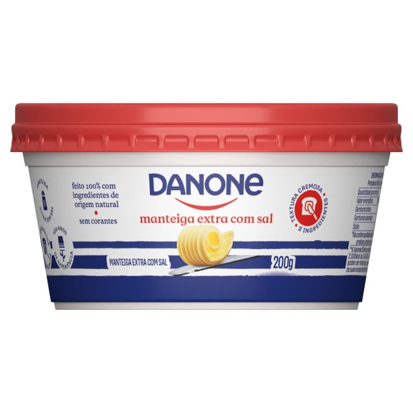 Encontraproduto.com.br - Manteiga Danone Pote Com Sal 200g