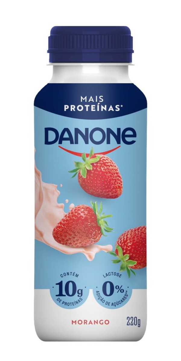 Encontraproduto.com.br - IOGURTE LIQUIDO DANONE COM PROTIEIN MORANGO 220ML
