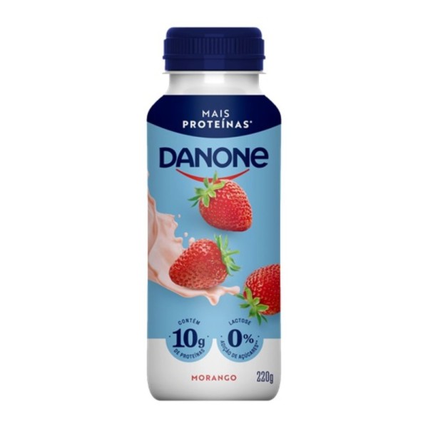 Encontraproduto.com.br - IOGURTE LIQUIDO DANONE COM PROTIEIN MORANGO 220ML