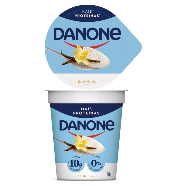Encontraproduto.com.br - Iogurte Protein Danone Baunilha Copo com 160g