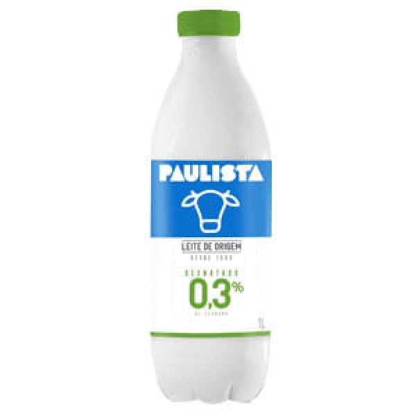 Encontraproduto.com.br - Leite Paulista Desnatado Garrafa 1l