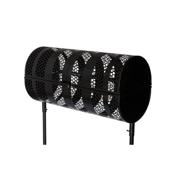 Encontraproduto.com.br - Lixeira De Rua Com Tampa Para Calçada Passeio 1mt 45x40x100cm