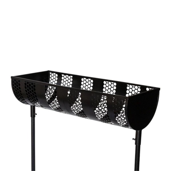 Encontraproduto.com.br - Lixeira De Rua Calçada Com Tela Reforçada 40x40x100cm
