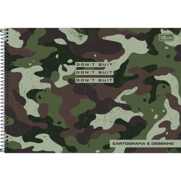 Caderno Desenho Univ Capa Dura Hide 80fls.