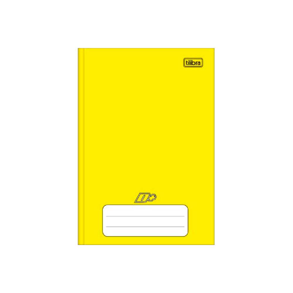 Encontraproduto.com.br - Caderno Linguagem Brochura 48 Folhas Amarelo D+ Capa Dura