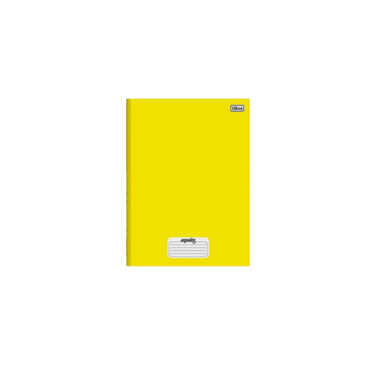 Encontraproduto.com.br - Caderno Linguagem Brochura 48 Folhas Amarelo D+ Capa Dura