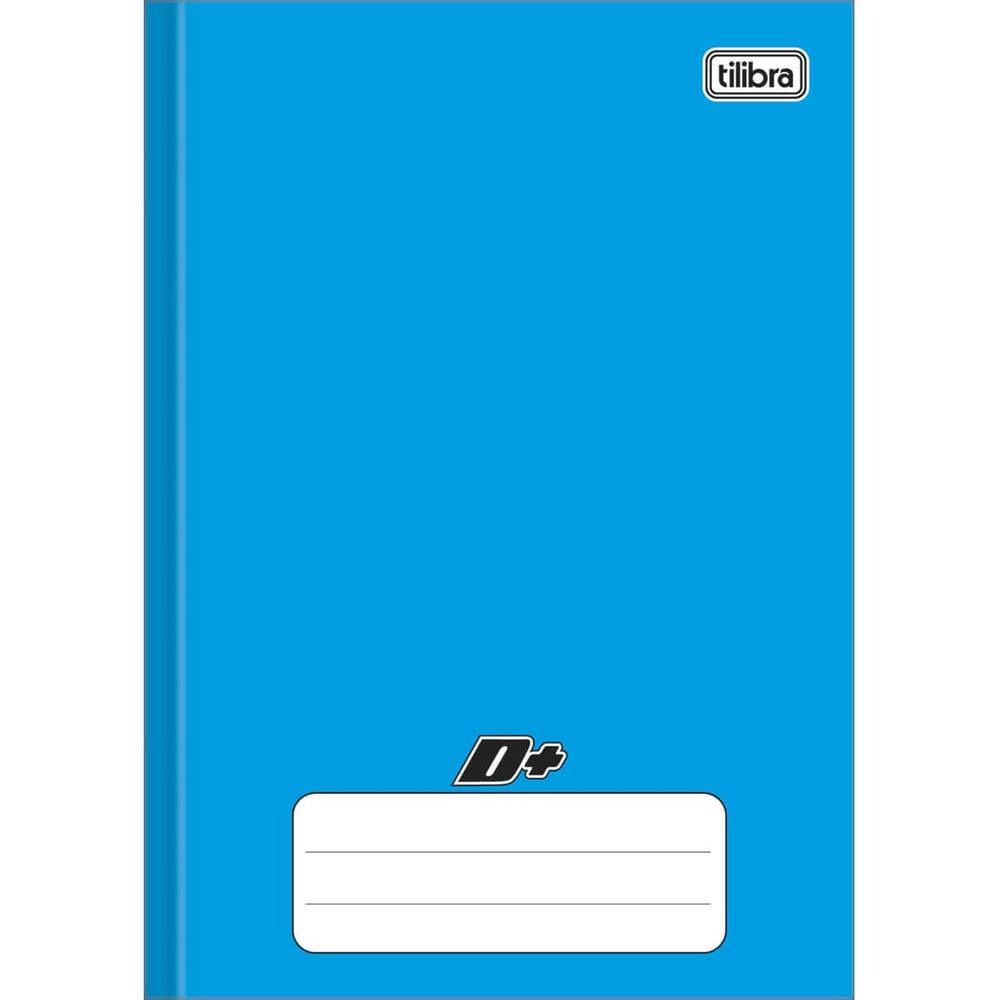 Caderno Linguagem Brochura 96 Folhas Azul D+