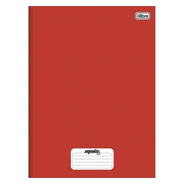 Encontraproduto.com.br - Caderno Brochurão 96 Folhas Vermelho D+