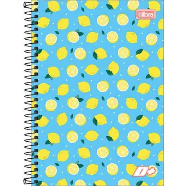 Encontraproduto.com.br - Caderno Linguagem Espiral 96 Folhas Capa Dura