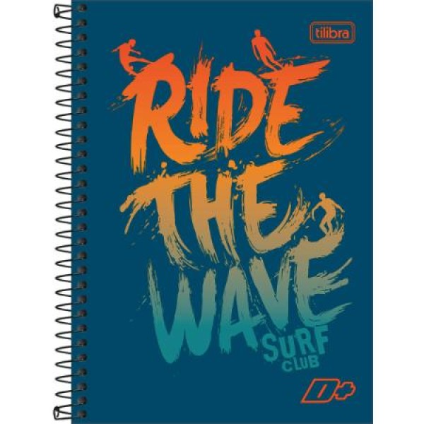Encontraproduto.com.br - Caderno Linguagem Espiral 96 Folhas Capa Dura