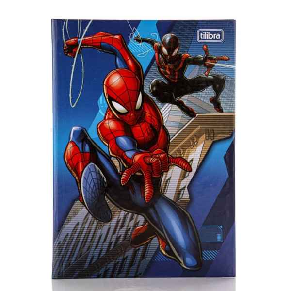 Caderno Brochura Tilibra Universitário Top Spider Man 1/4 com 80 Folhas
