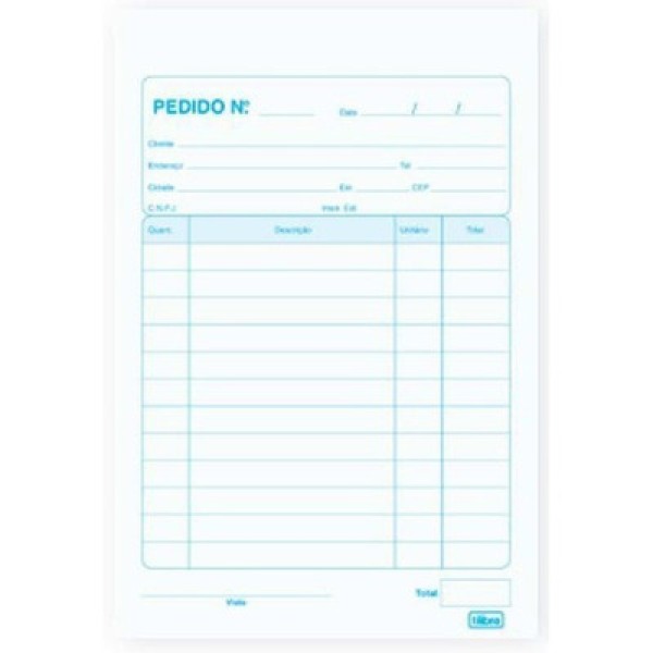 Encontraproduto.com.br - Bloco Recibo Comercial Sem Copia 50fls