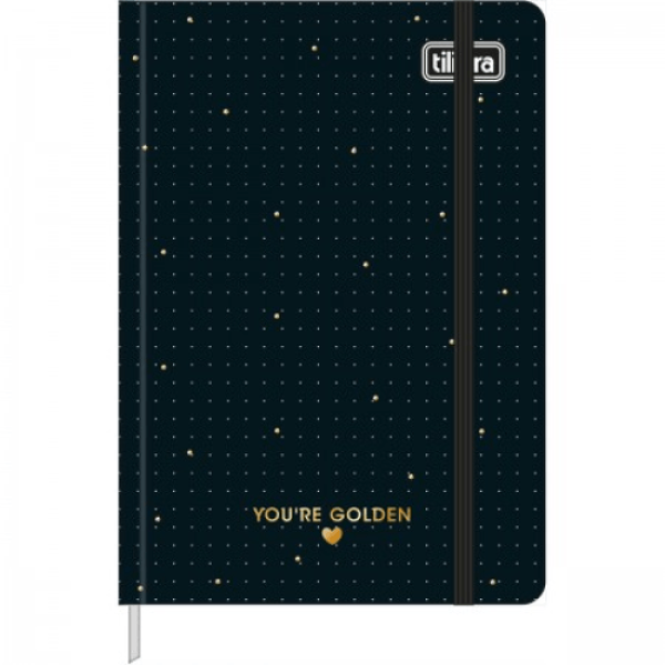 Encontraproduto.com.br - Caderno Capa Dura Sem Pauta Fitto M West Village 80 Folhas Tilibra