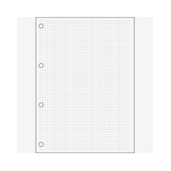 Encontraproduto.com.br - Refil P/ Caderno Argolado Universitário Tiliflex Pontilhado 80f - Tilibra