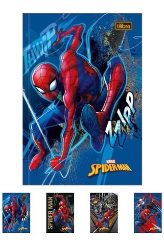 Encontraproduto.com.br - Caderno Linguagem Brochura 80 Folhas Spider-Man