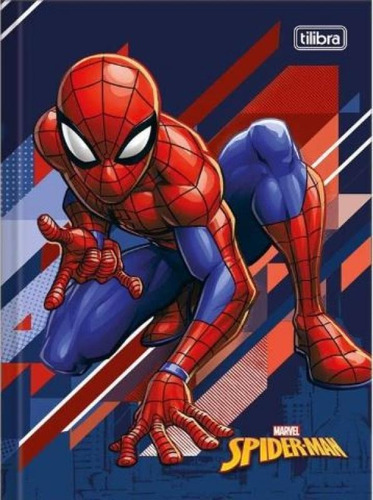 Encontraproduto.com.br - Caderno Linguagem Brochura 80 Folhas Spider-Man