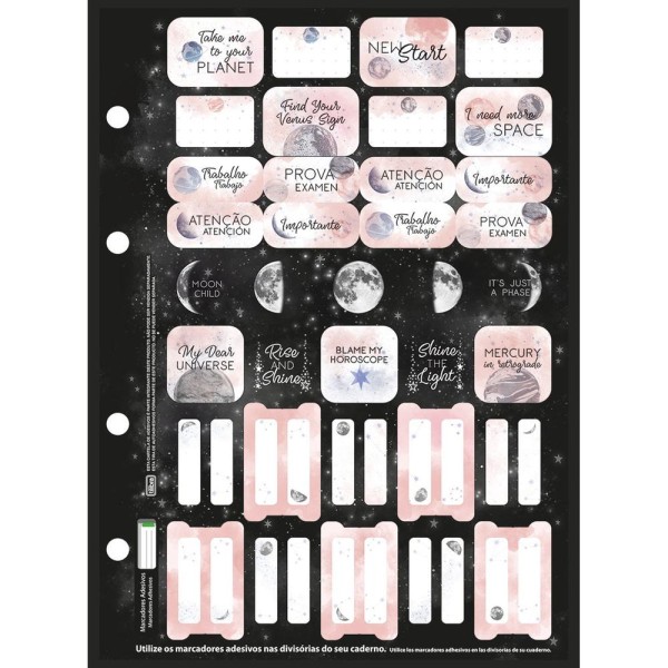 Encontraproduto.com.br - Bloco Fichário Colegial 80f Tiliflex