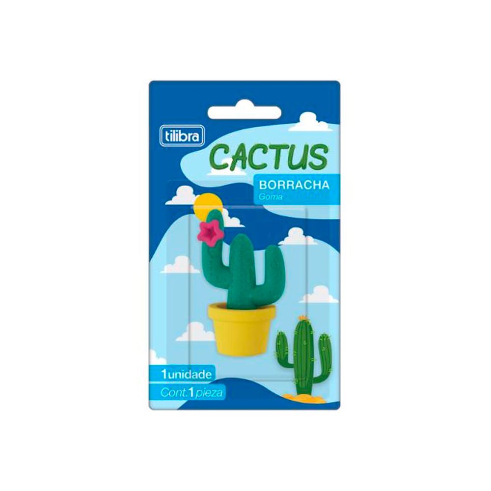 Borracha Cactus Sortida - Tilibra