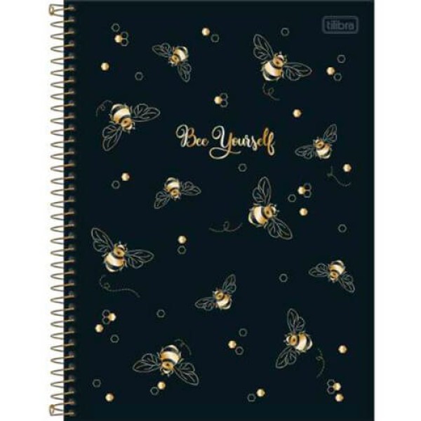 Encontraproduto.com.br - Caderno Universitário 10 Matérias 160 Folhas Honey Bee