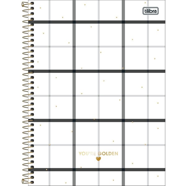 Encontraproduto.com.br - Caderno Tilibra 10 Matérias West Village Capa Dura 160f