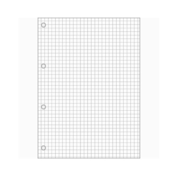 Encontraproduto.com.br - Refil P/ Caderno Argolado Universitário Tiliflex Quadriculado 80f - Tilibra Refil P/cad Tiliflex Univ Quad 0.7 80f