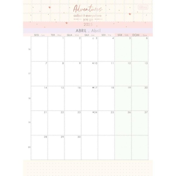 Encontraproduto.com.br - Calendário 2025 Planner Soho