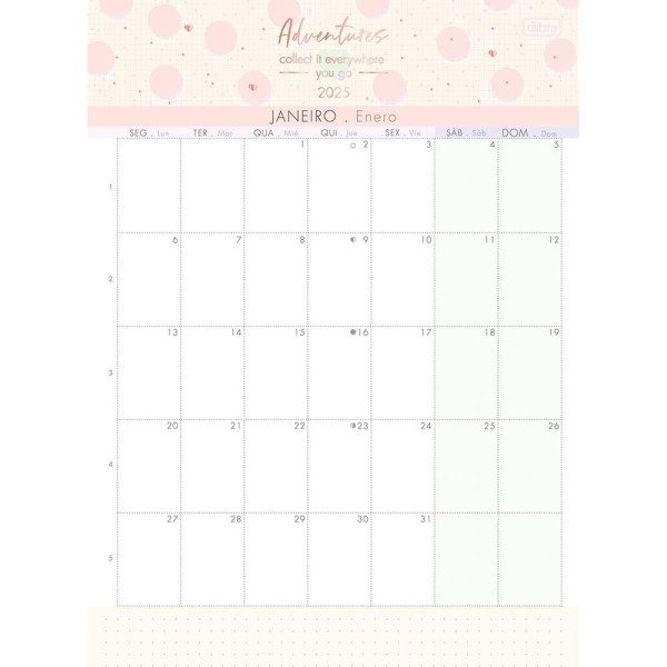 Encontraproduto.com.br - Calendário 2025 Planner Soho