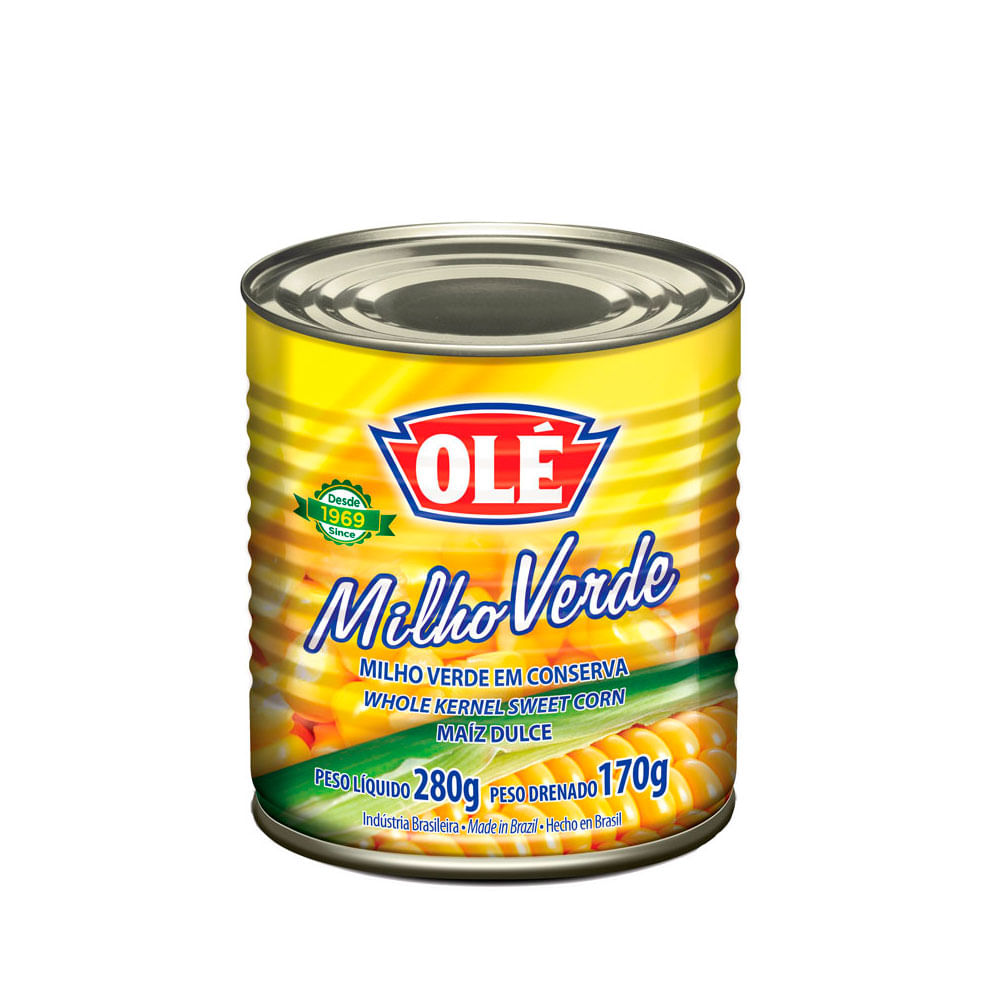 Encontraproduto.com.br - Milho Verde Olé Lata 170g