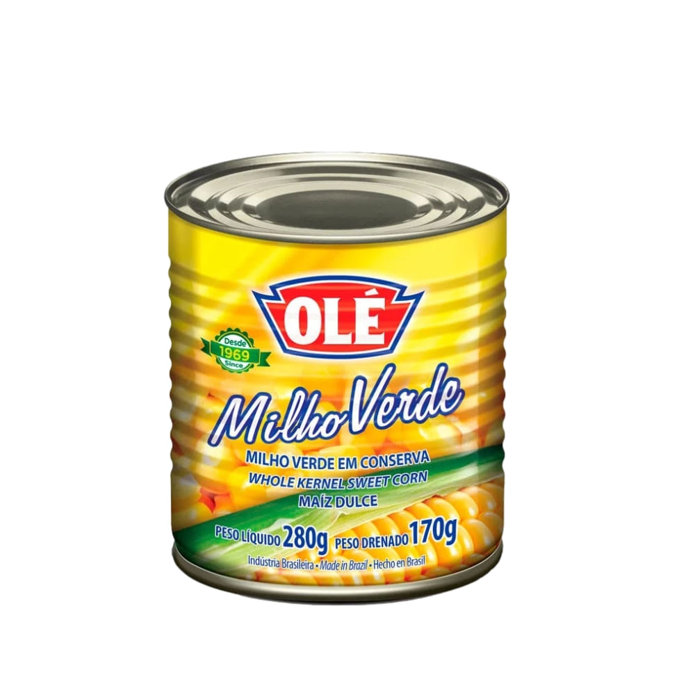Encontraproduto.com.br - Milho Verde Olé Lata 170g