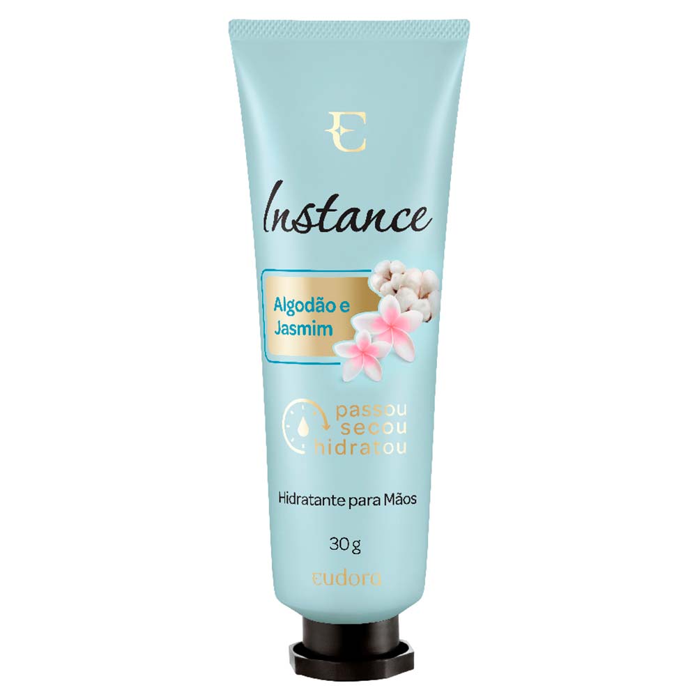 Encontraproduto.com.br - Eudora Instance Algodão E Jasmim - Creme Hidratante Para Mãos 30g