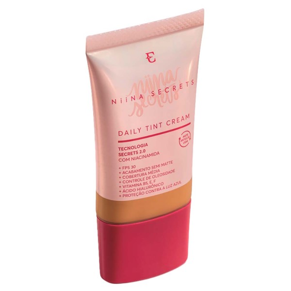 Encontraproduto.com.br - Base De Maquiagem Em Líquida Niina Secrets Niina Secrets - Tecnologia Secrets 2.0 Daily Tint Cream Base Multifuncional Daily Tint Cream - 25ml