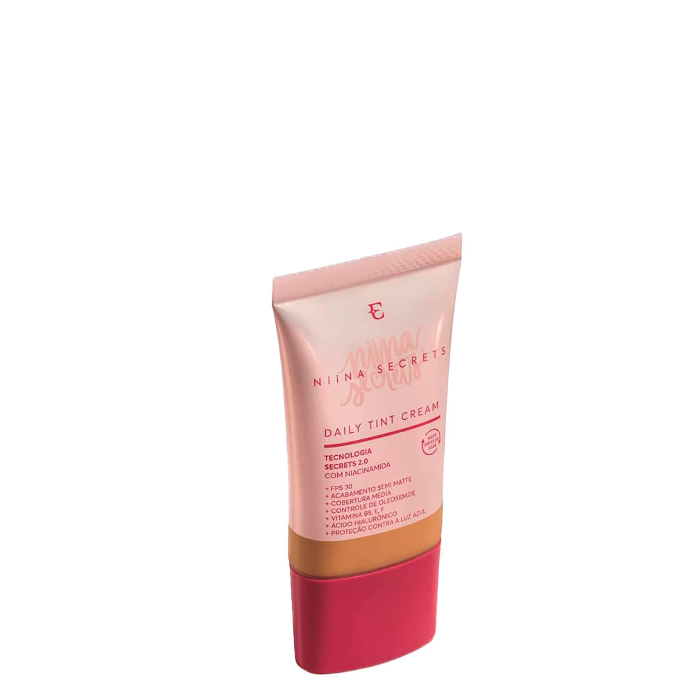 Encontraproduto.com.br - Base De Maquiagem Em Líquida Niina Secrets Niina Secrets - Tecnologia Secrets 2.0 Daily Tint Cream Base Multifuncional Daily Tint Cream - 25ml