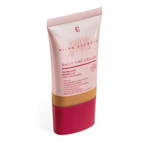 Encontraproduto.com.br - Base De Maquiagem Em Líquida Niina Secrets Niina Secrets - Tecnologia Secrets 2.0 Daily Tint Cream Base Multifuncional Daily Tint Cream - 25ml
