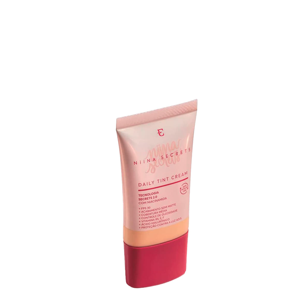 Encontraproduto.com.br - Base Líquida Niina Secrets Daily Tint Cream Cor 03 25ml