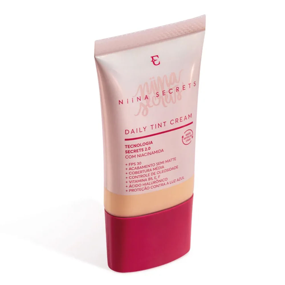 Encontraproduto.com.br - Base Líquida Niina Secrets Daily Tint Cream Cor 03 25ml