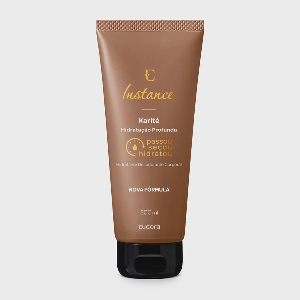 Encontraproduto.com.br - Hidratante Corporal Eudora Instance Karité - 200ml