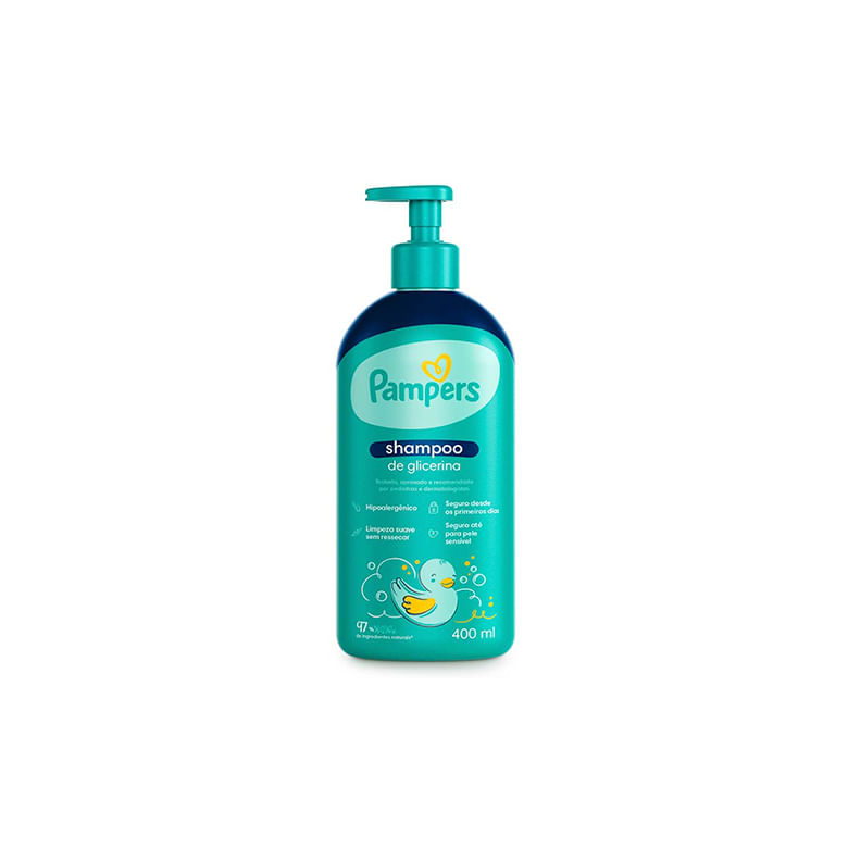 Encontraproduto.com.br - Shampoo Pampers 400ml Glicerina
