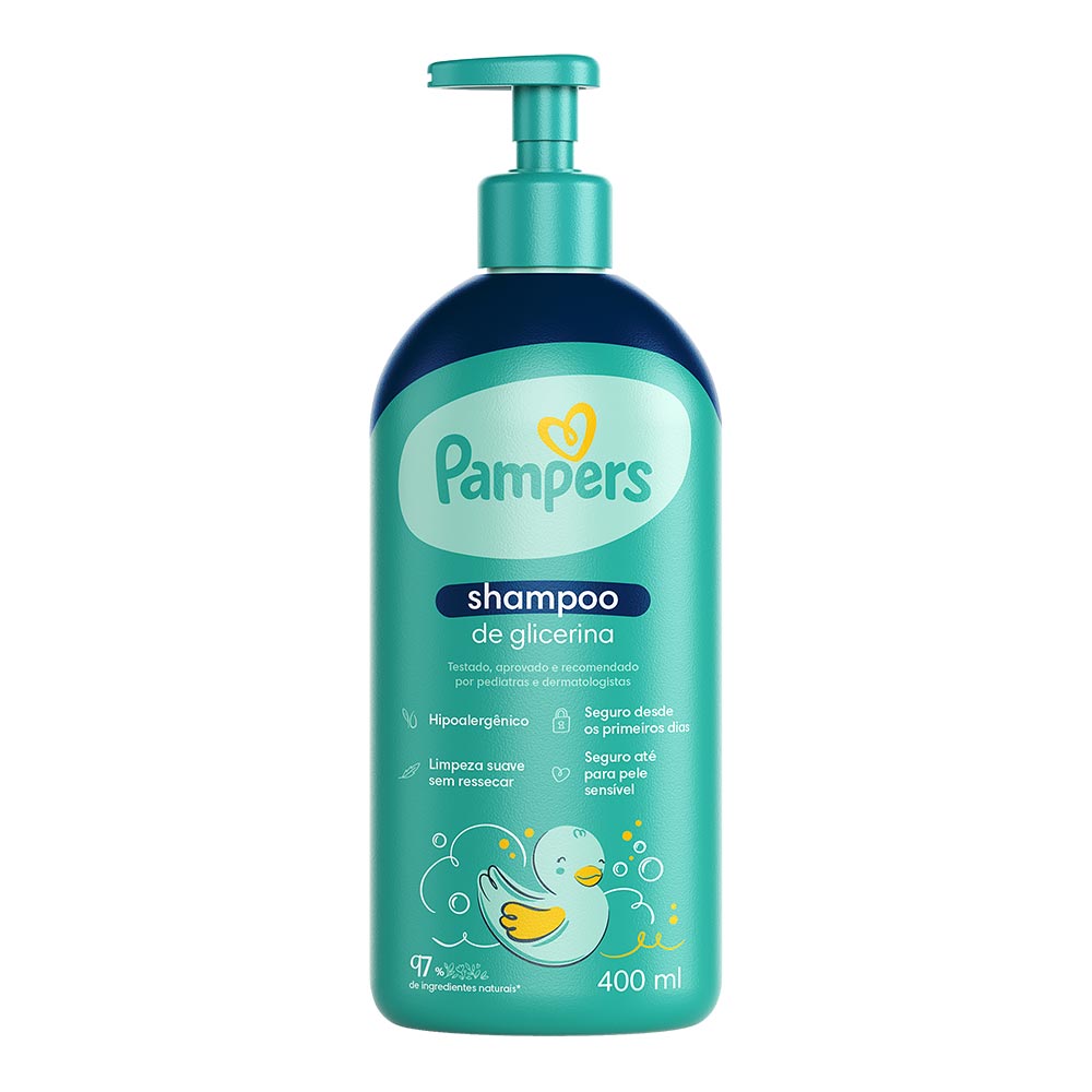 Encontraproduto.com.br - Shampoo Pampers 400ml Glicerina
